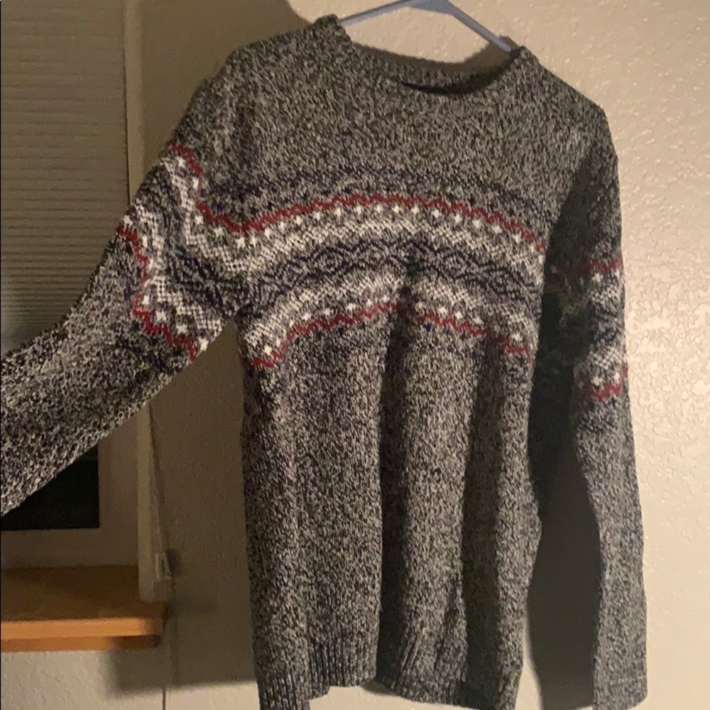 💜3/$12 Woven Crewneck Sweater